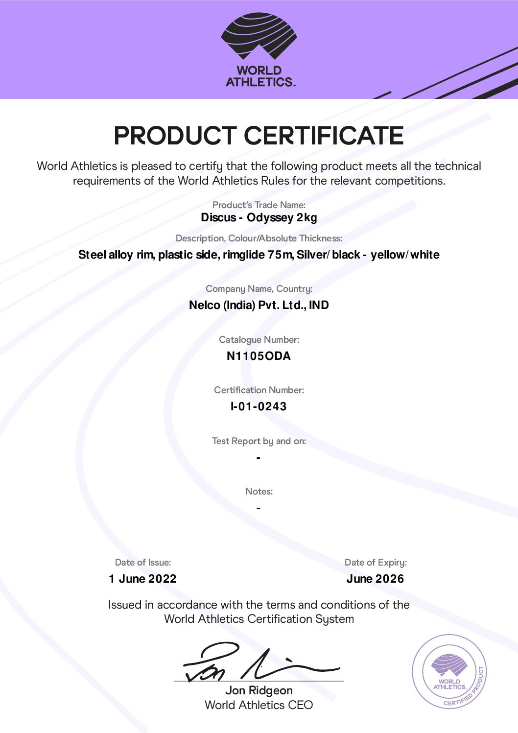 ODYSSEY SUPER SPIN – RimGlide 75M - Image 4