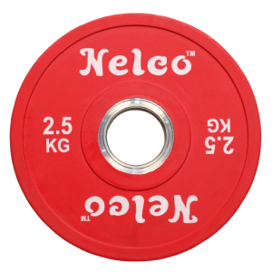 Fractional Plates Rubberized Coloured Disc 2.5Kg