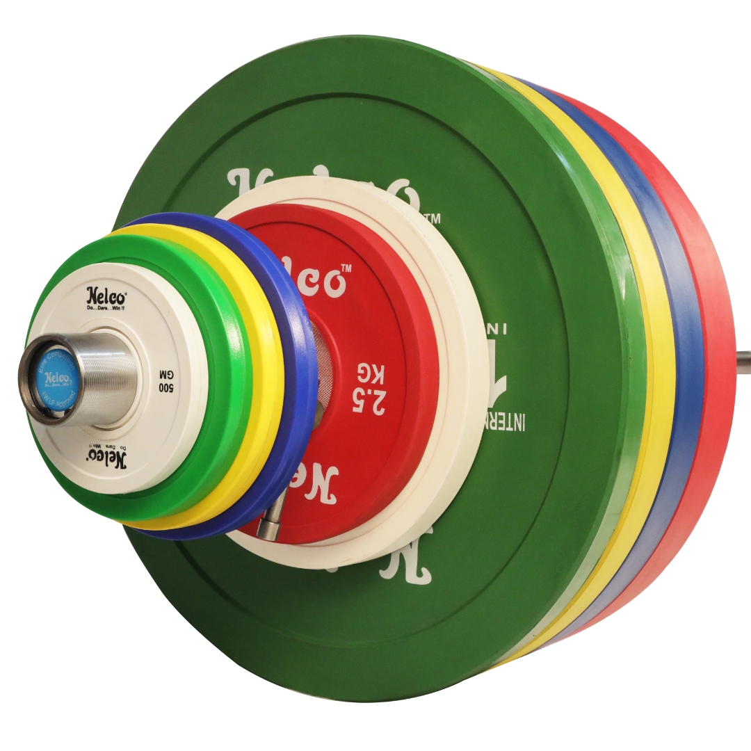 INTERNATIONAL BARBELL SET MEN – 190KG (IWLF APPROVED )