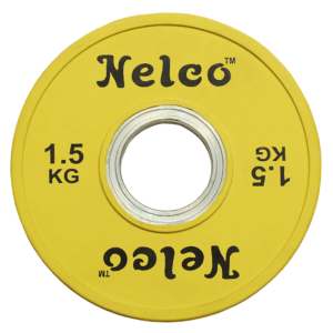 Fractional Plates Rubberized Coloured Disc 1.5Kg