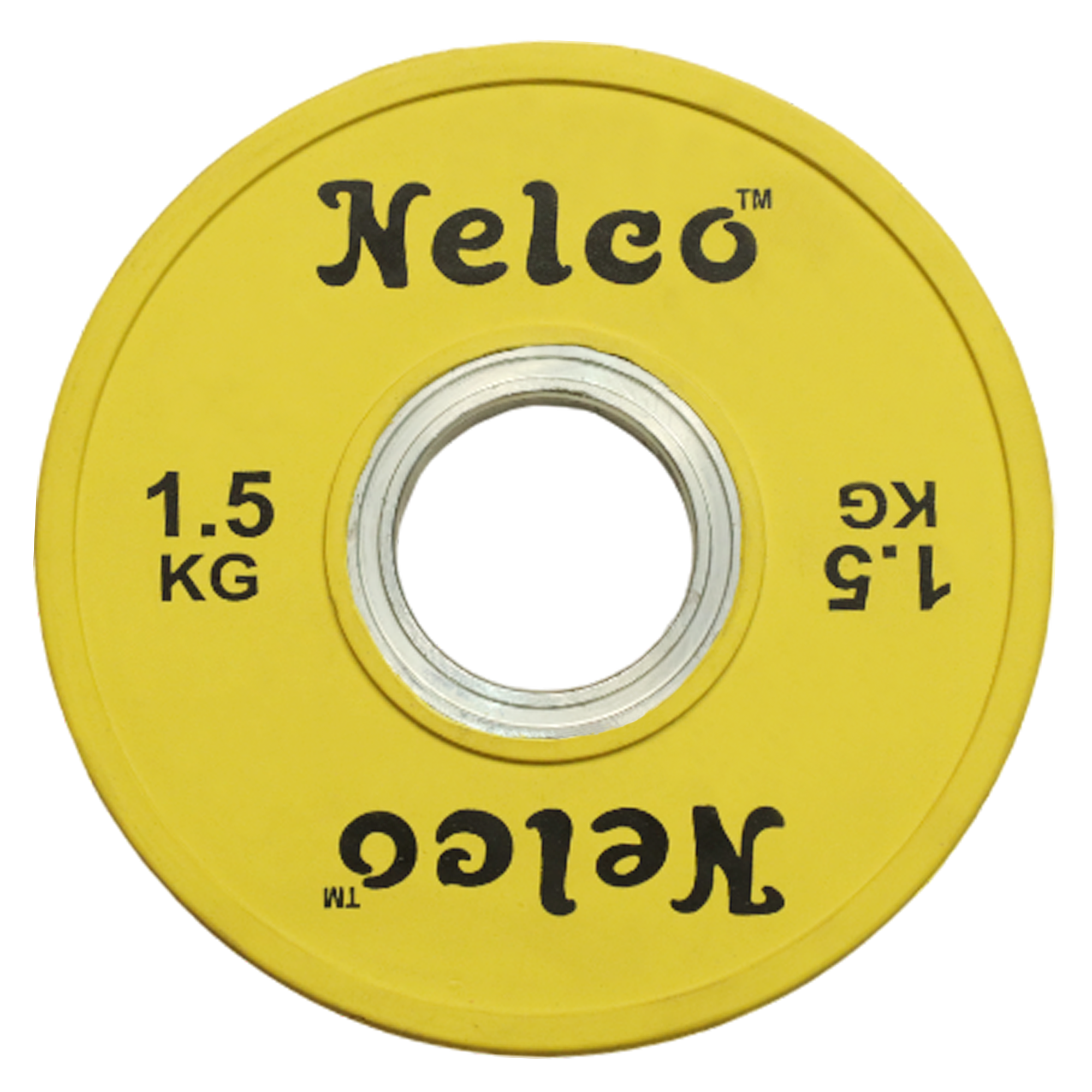 Fractional Plates Rubberized Coloured Disc 1.5Kg