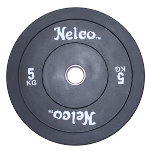 Challenger Black Training Bumper Plates 5Kg