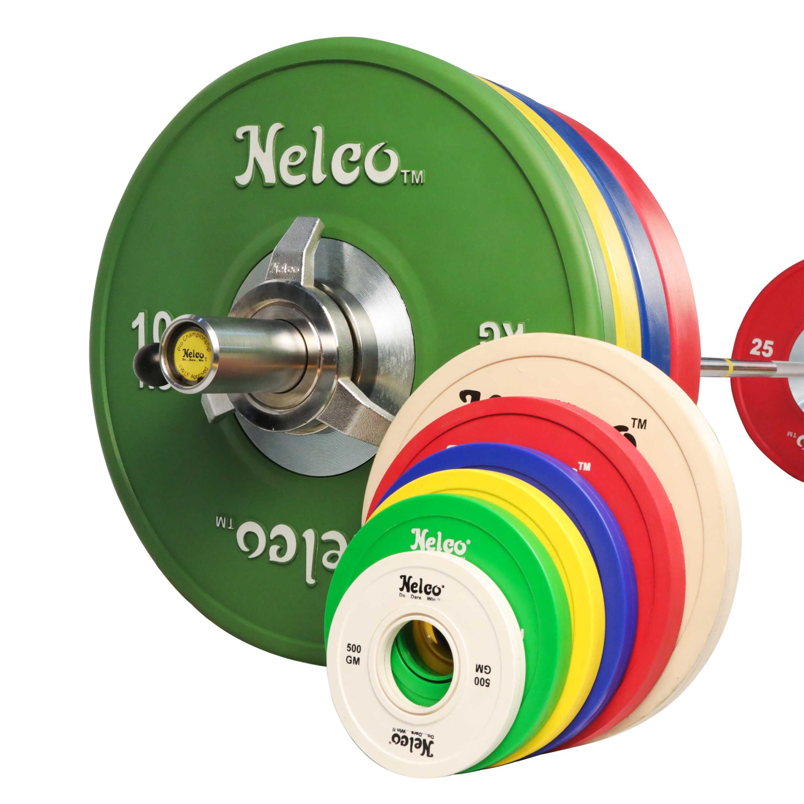 CHAMPIONSHIP BARBELL SET WOMAN – 185 KG (IWLF & AWF APPROVED)